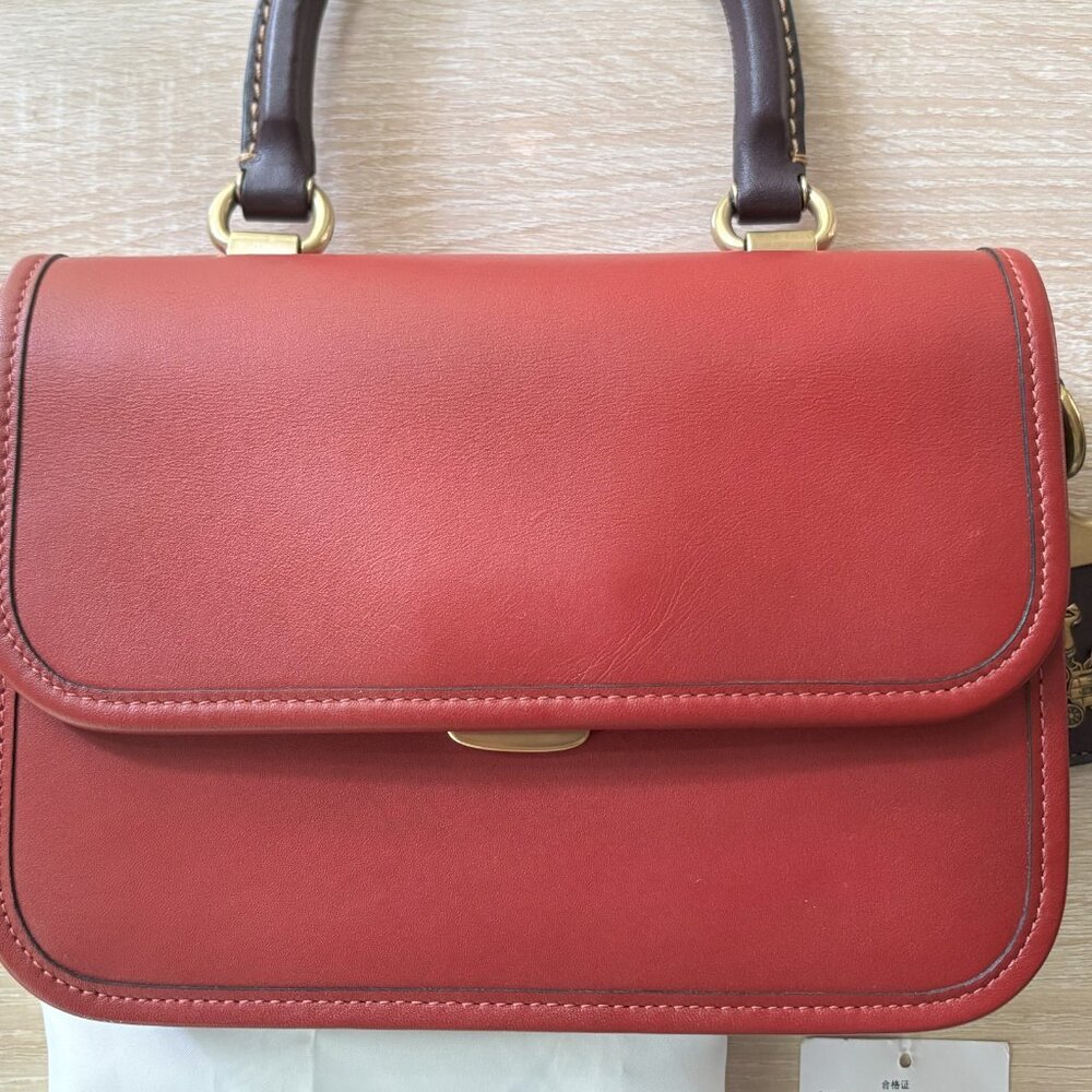 SOLD: Coach Rogue Top Handle - Picture 2 of 15